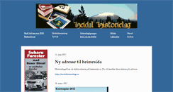 Desktop Screenshot of heidal-historielag.org